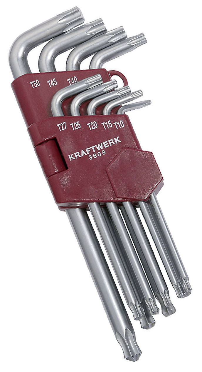 Picture of Kraftwerk Kugel-TX-Stiftschl.satz 9-tlg