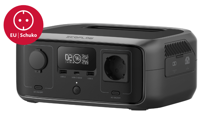 Bild von EcoFlow Power Station River 3, 245 Wh USV