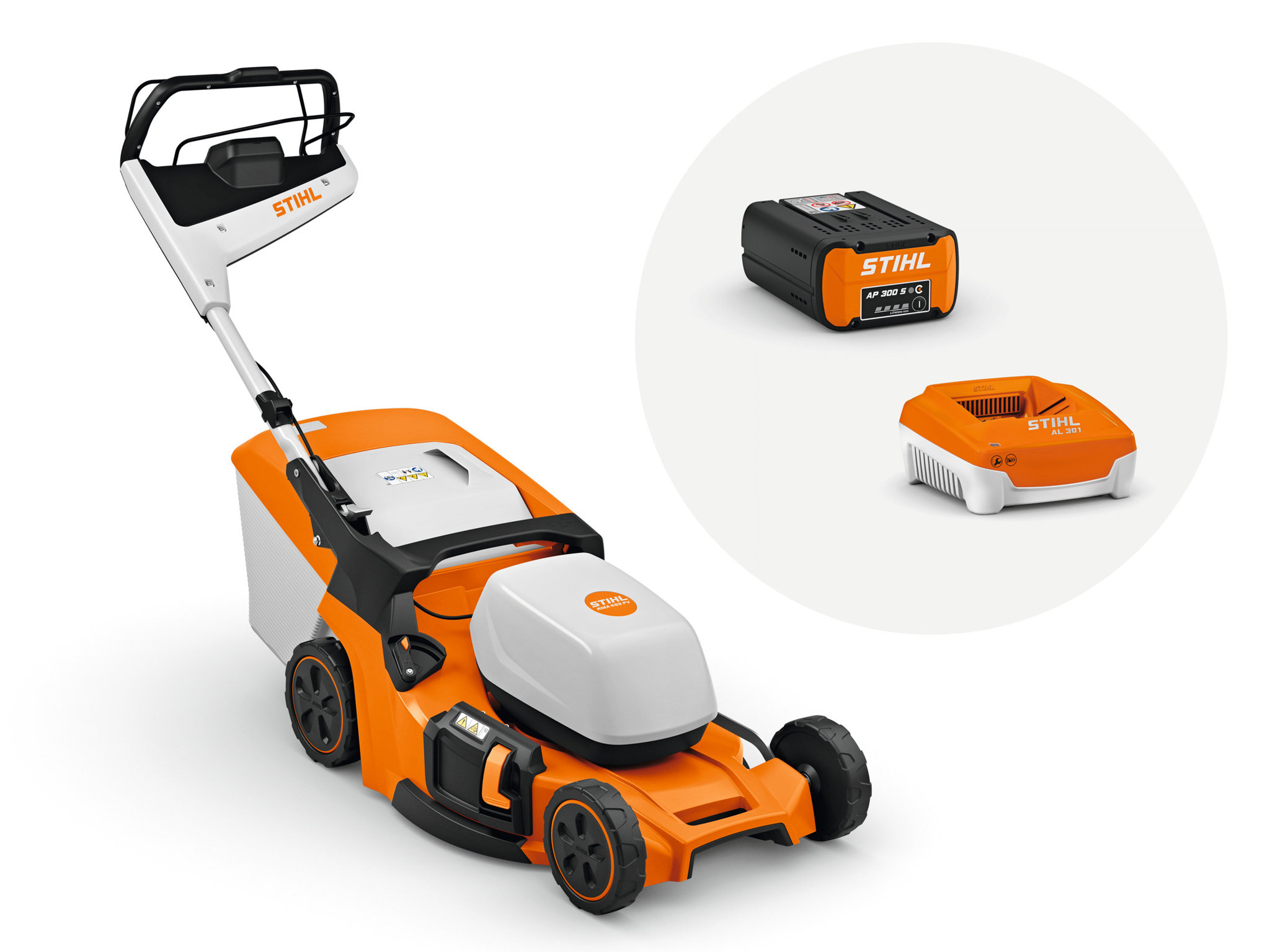 Bild von STIHL Akku-Rasenmäher RMA 453 PV Set