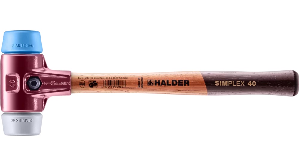 Bild von Halder SIMPLEX-Schonhammer TPE Temperguss Ø 40mm