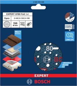 Bild von Bosch EXPERT Schleiffolien-Set 150mm