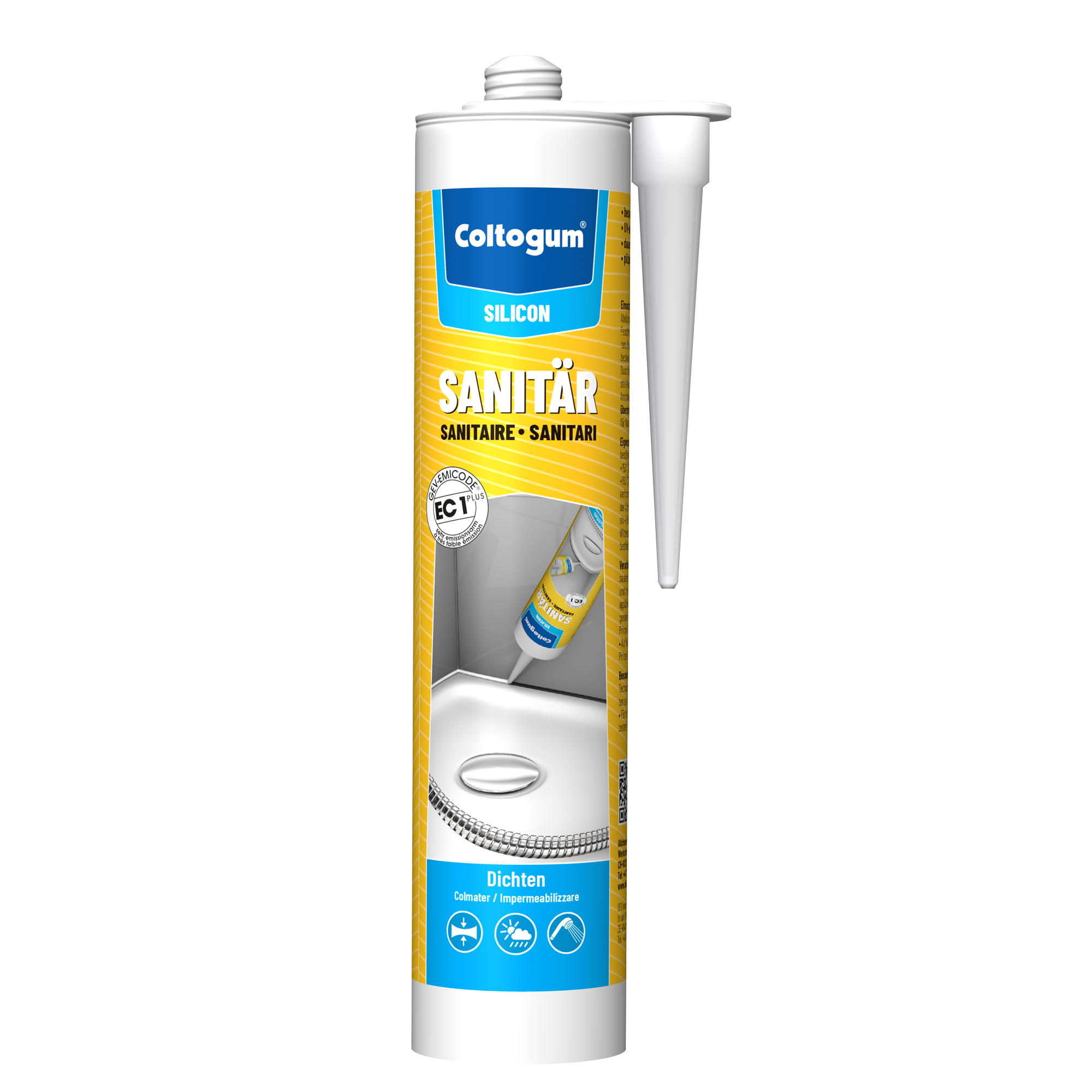 Bild von Coltogum Silicon Sanitär manhattan 310ml