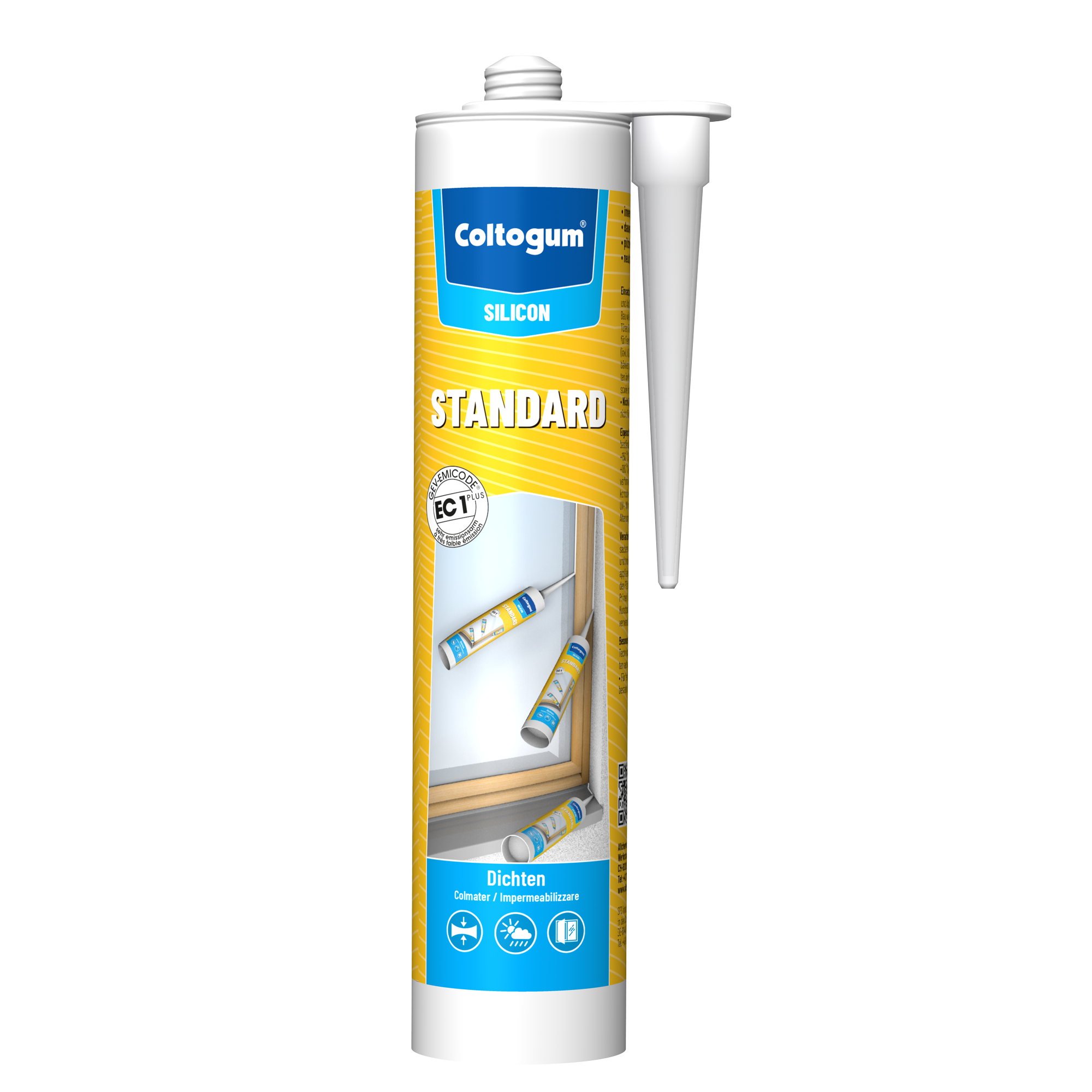 Bild von Coltogum Silicon Standard transparent 310ml