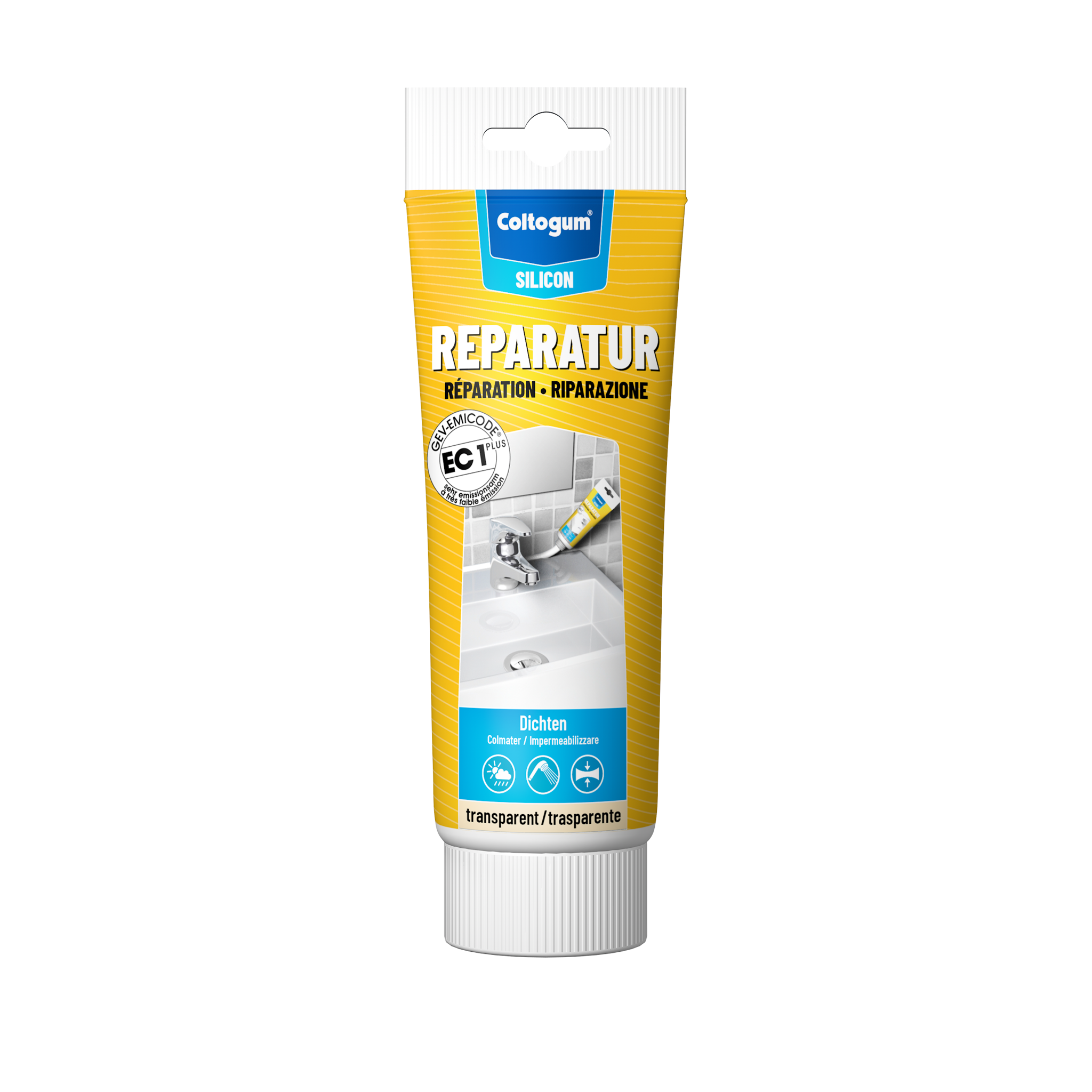 Bild von Coltogum Dichtmasse Reparatur Silicon trans. 100ml