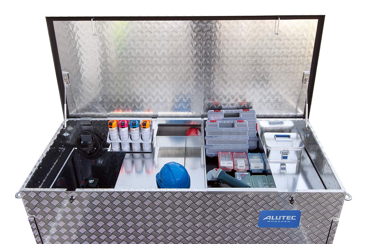 Bild von Alutec Aluminium-Individualbox Modul 1 170x80x85cm